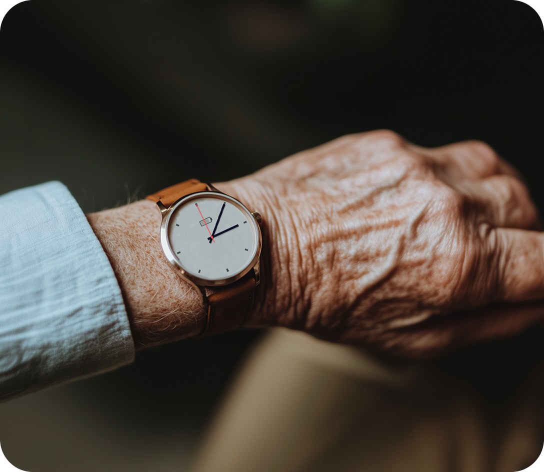 Smartwatch on wrist